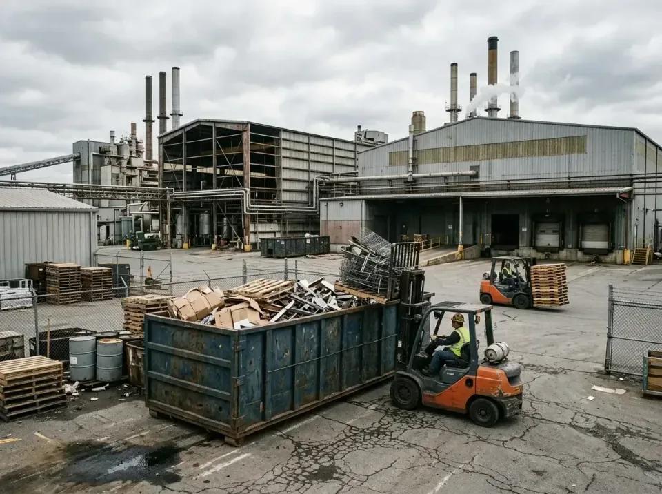 industrial-factory-scrap-conta-003 — frequently asked questions, Cheap Roll-off Dumpster Rentals in Forsyth, IL